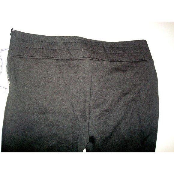 New Womens Designer True Religion Sweat Pants Jogger NWT Logo Black S Crystals - Picture 5 of 6